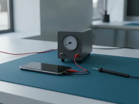 Ilustración de celular que no enciende