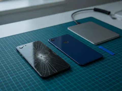 Ilustración de vidrio trasero